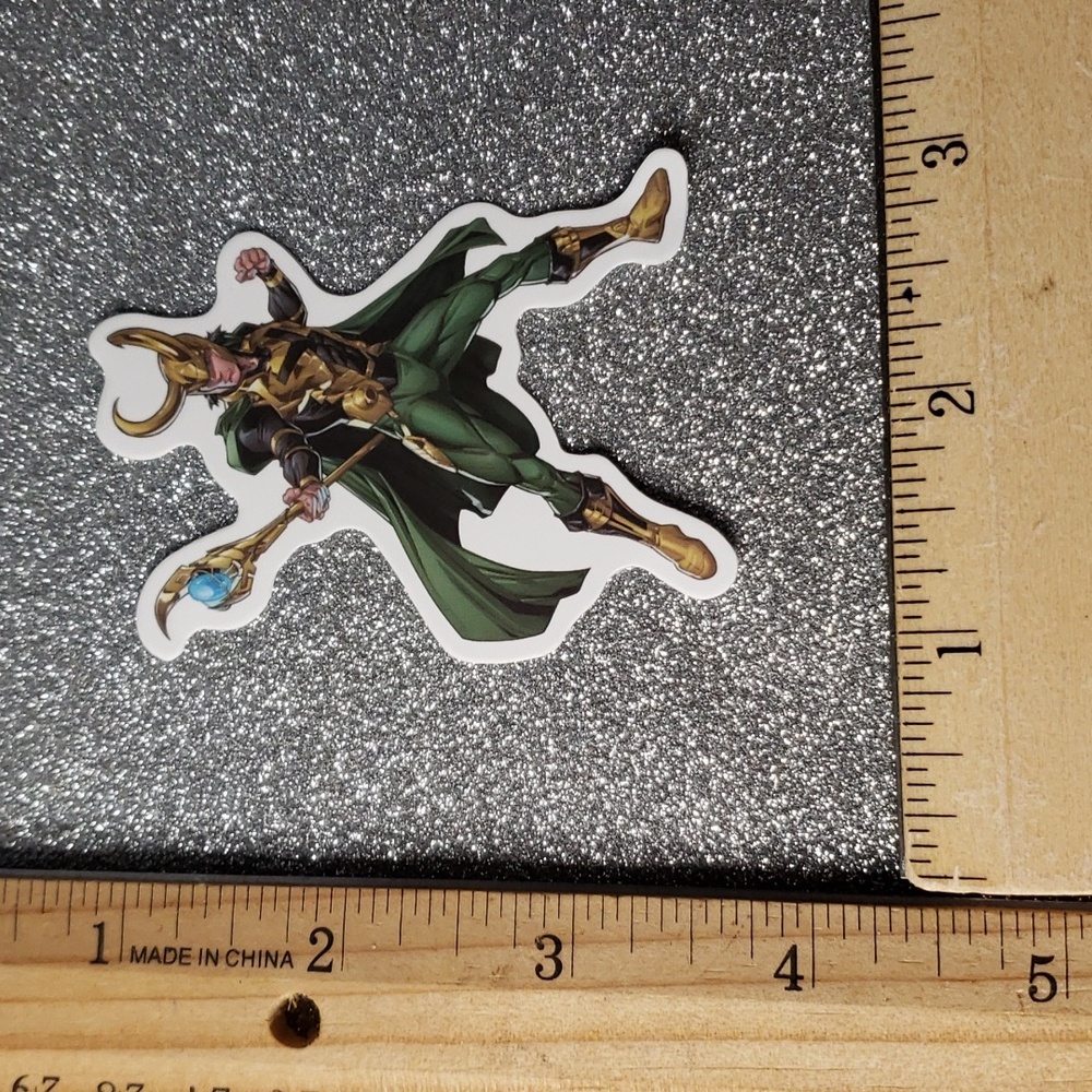 MARVEL Loki Comic Waterproof Sticker - Picture 2 of 8